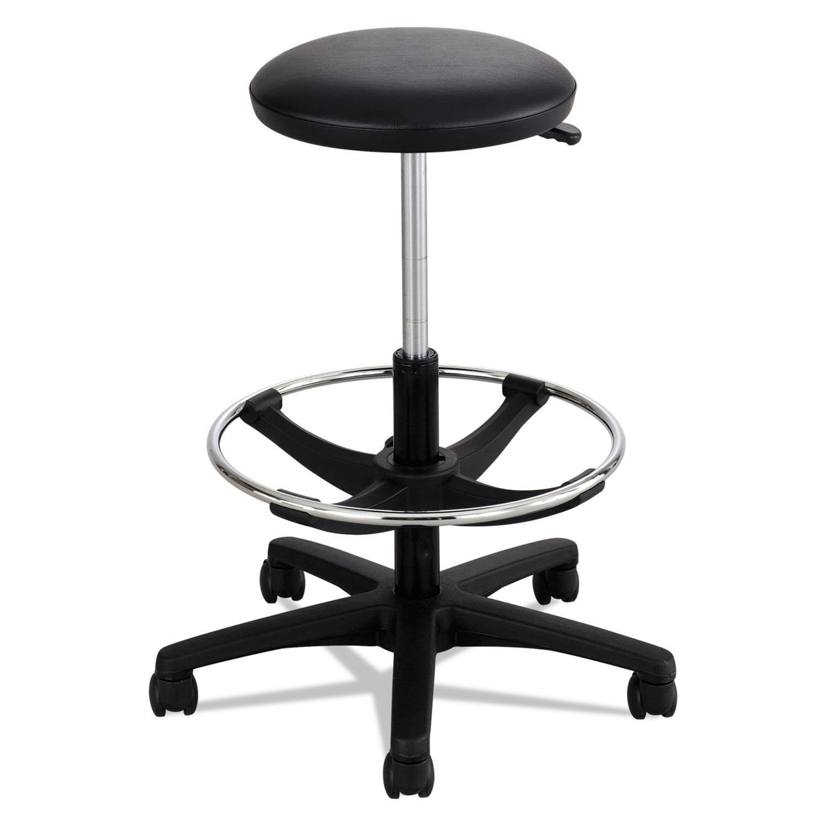 Safco 3436Bl Extended Height Lab Stool, Black