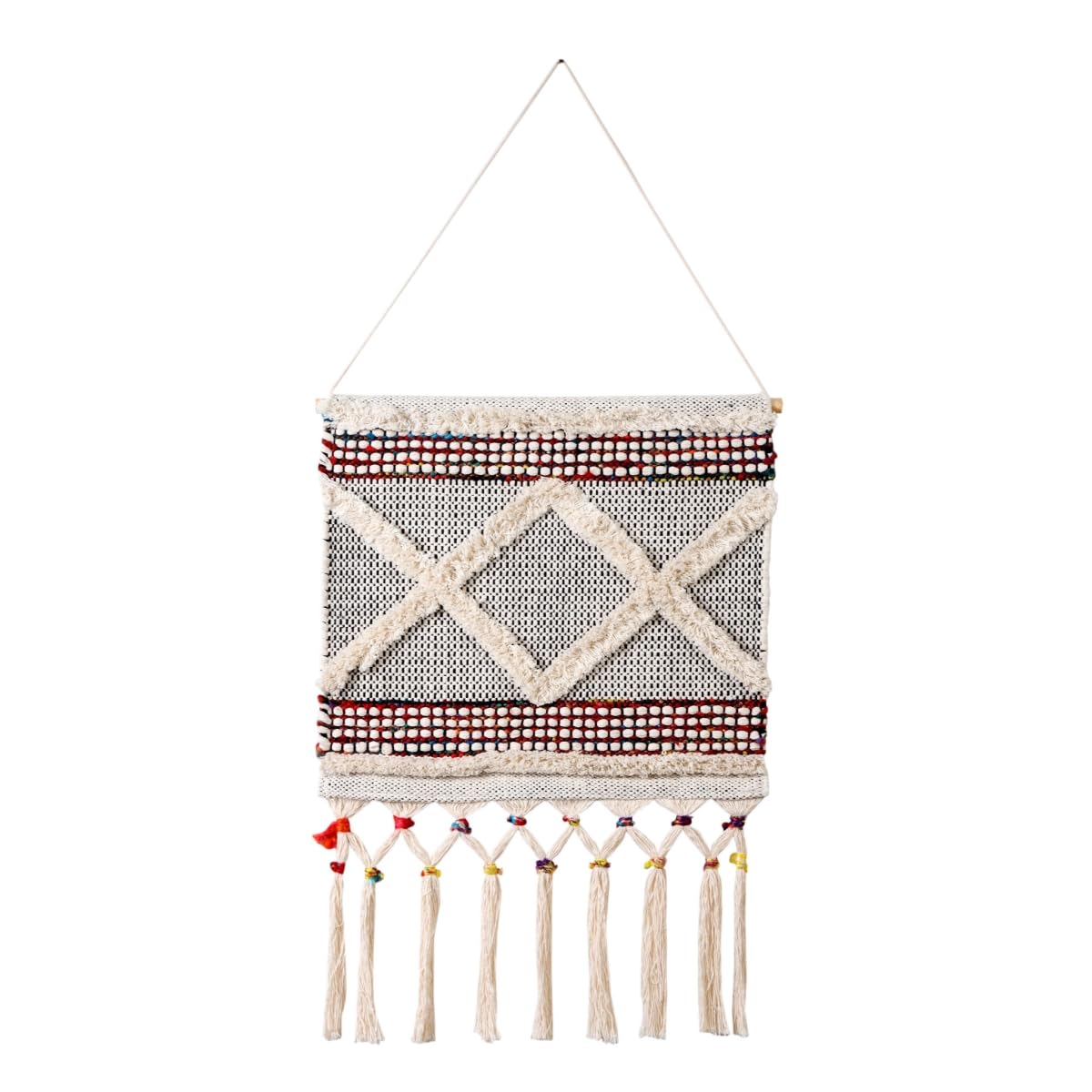 HomeRoots 515656 19.5 x 36 in. Bohemian Wall Hanging Unframed Print Wall Art