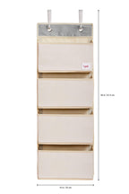 3 Sprouts Over The Door Baby Organizer - Essential Newborn Nursery Storage, Toy Organizer For Room And Closet - Bedroom Storage - Hooks Included, Llama