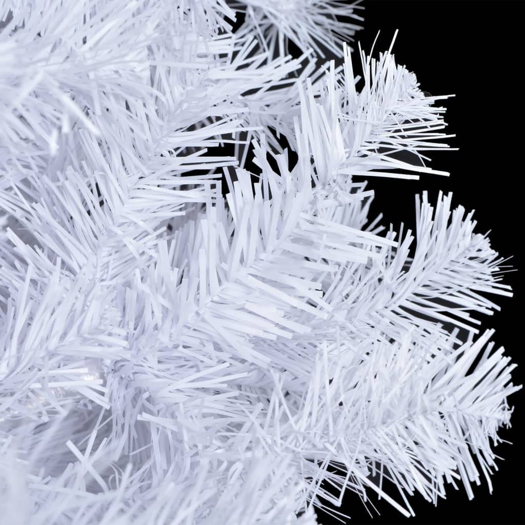 Vidaxl Artificial Christmas Tree With Stand 380 Branches Decoration Living Room Bedroom Hallway Home Garden Indoor Outdoor Holiday Side 5 Ft White