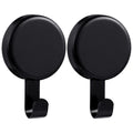 Magnetic Wreath Hanger Wreath Hook, Indoor or Outdoor Heavy Duty Magnet for Metal Doors Decorations Christmas Reliable Black Mag