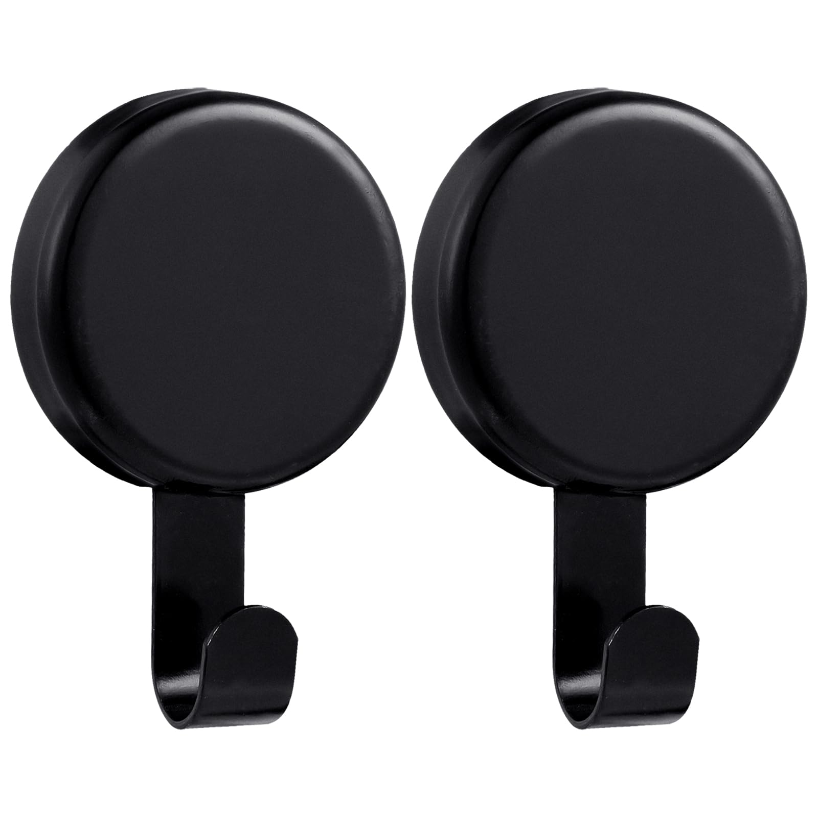 Magnetic Wreath Hanger Wreath Hook, Indoor or Outdoor Heavy Duty Magnet for Metal Doors Decorations Christmas Reliable Black Mag