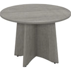 Lorell Weathered Charcoal Round Conference Table