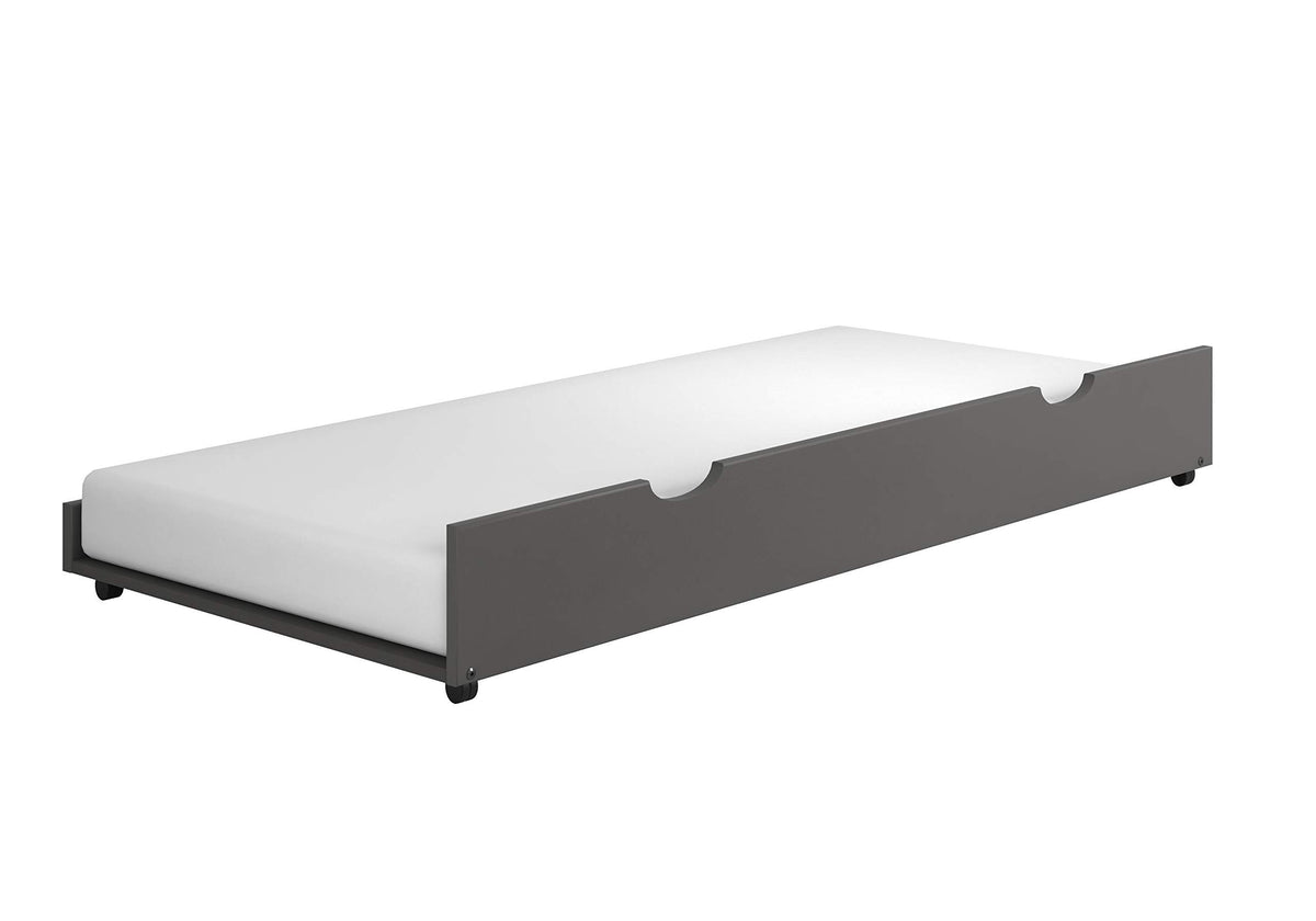 Donco Kids 503-Dg Trundle Bed, Twin, Dark Grey