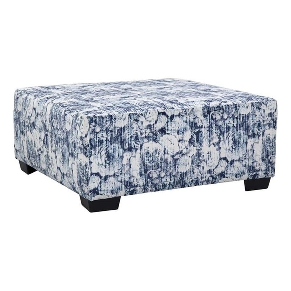 American Furniture Classics Casual Comfort Series Sofas, Blue and White Floral