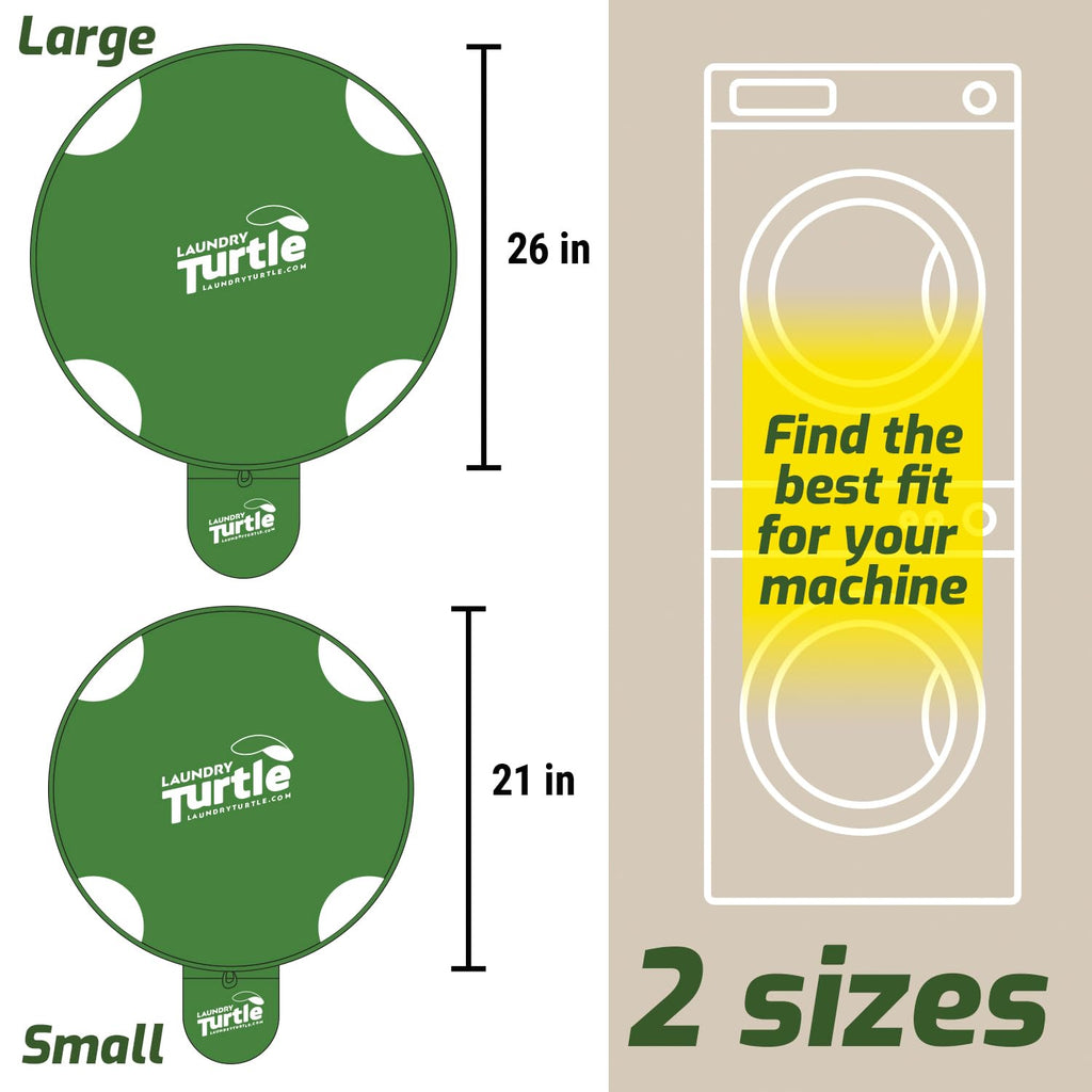 Laundry Turtle Large 26" Collapsible Laundry Basket | Hamper 2.0 | Green | Lycra