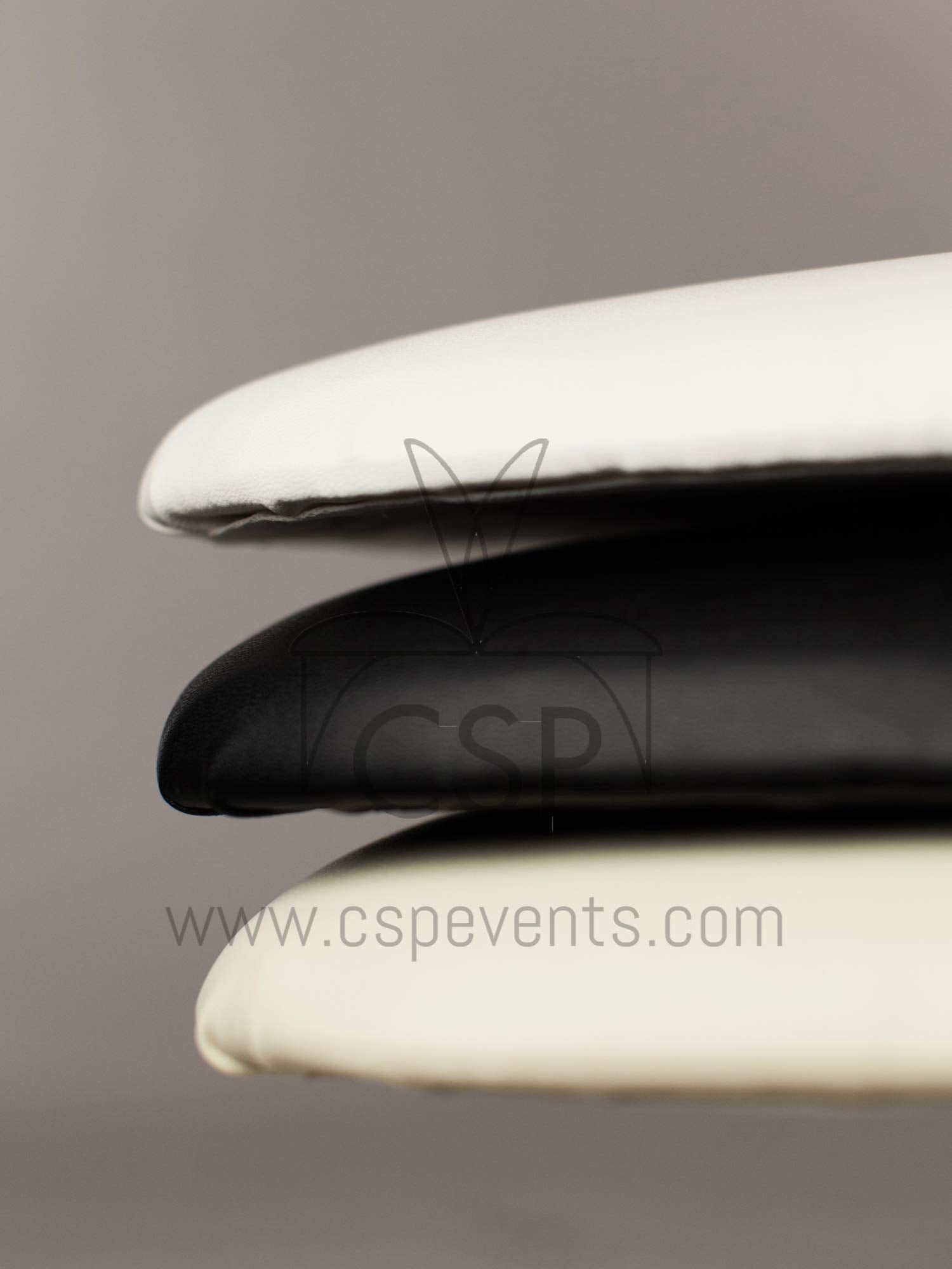 Commercial Seating Products Black Vinyl Cushions Chairs