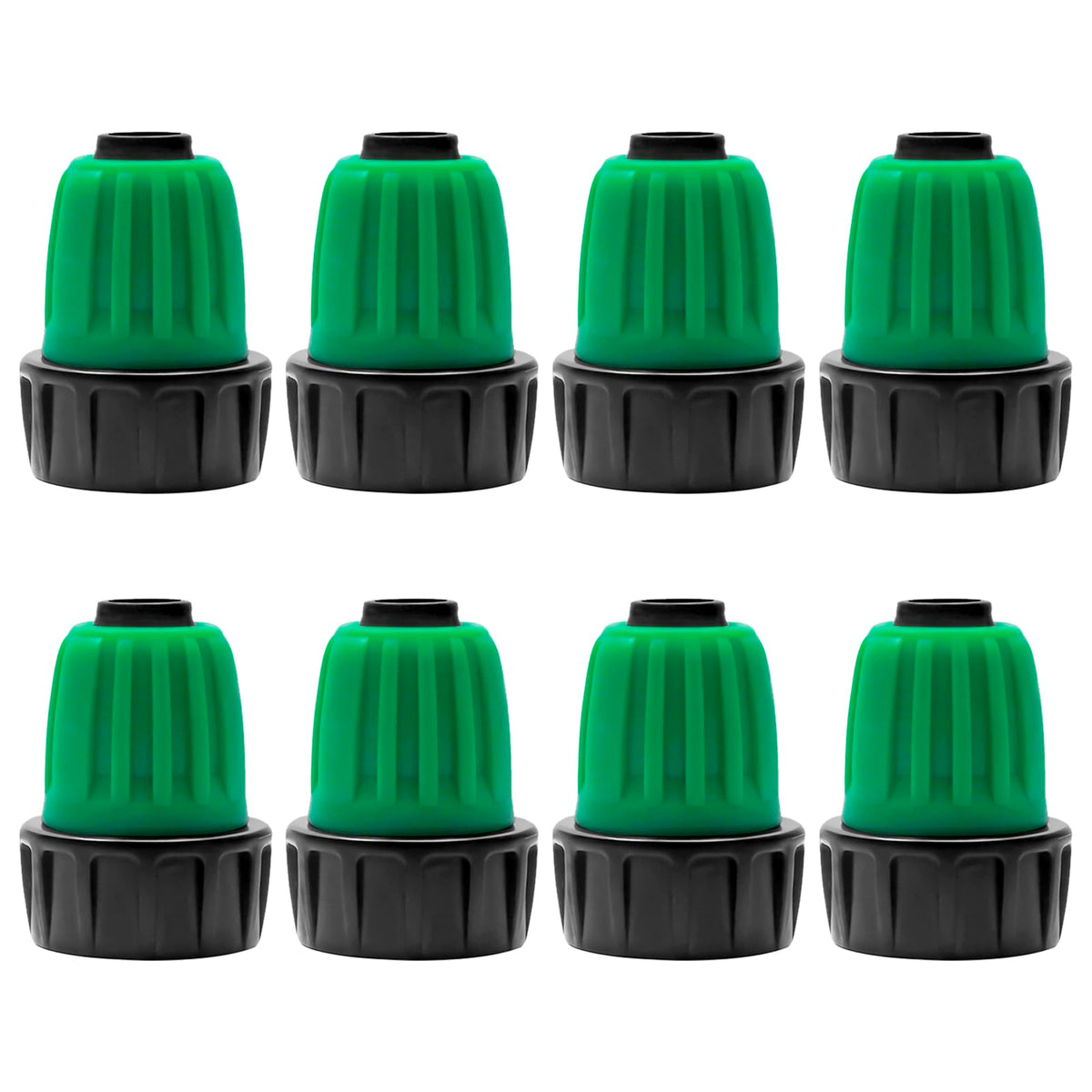 Wzflrua 8 Pieces 3/4 Inch Female Pipe Thread To 1/2 Inch Drip Irrigation Tubing Adapter, Hose To 1/2 Inch Irrigation Adapter For