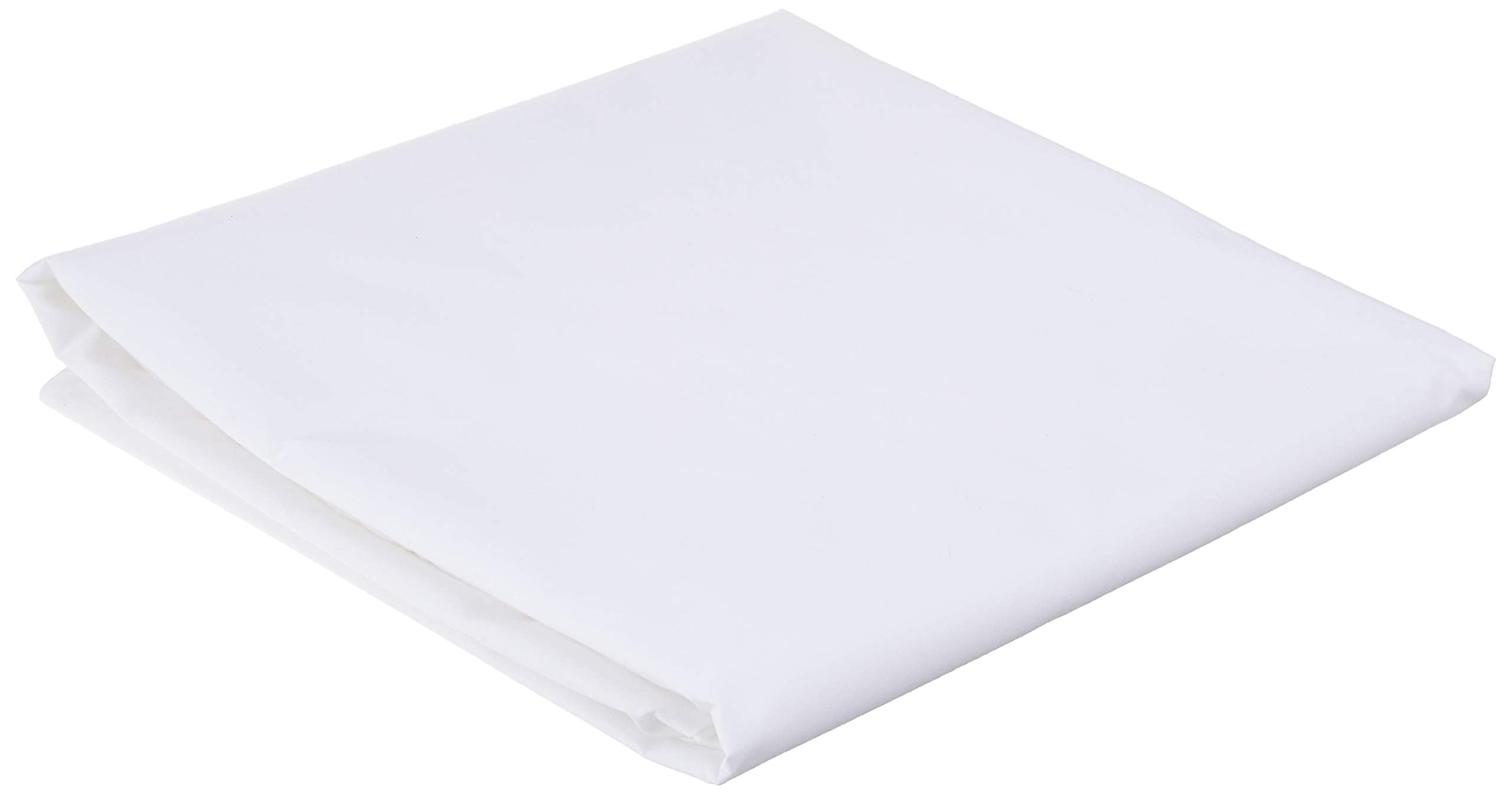 National Allergy Premium 100% Cotton Zippered Euro Square Pillow Protector - 30 X 30 - White - 300 Thread Count - Hypoallergenic