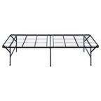 Coaster Home Furnishings Mabel 14 Inch High Twin Size Heavy Duty Sturdy Steel Foldable Metal Bed Frame Mattress Support Black 305957T