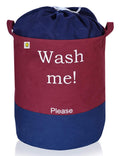 Yellow Weaves Multipurpose Laundry Bag/Basket for dirty clothes (50 Ltr)(Blue Grey)