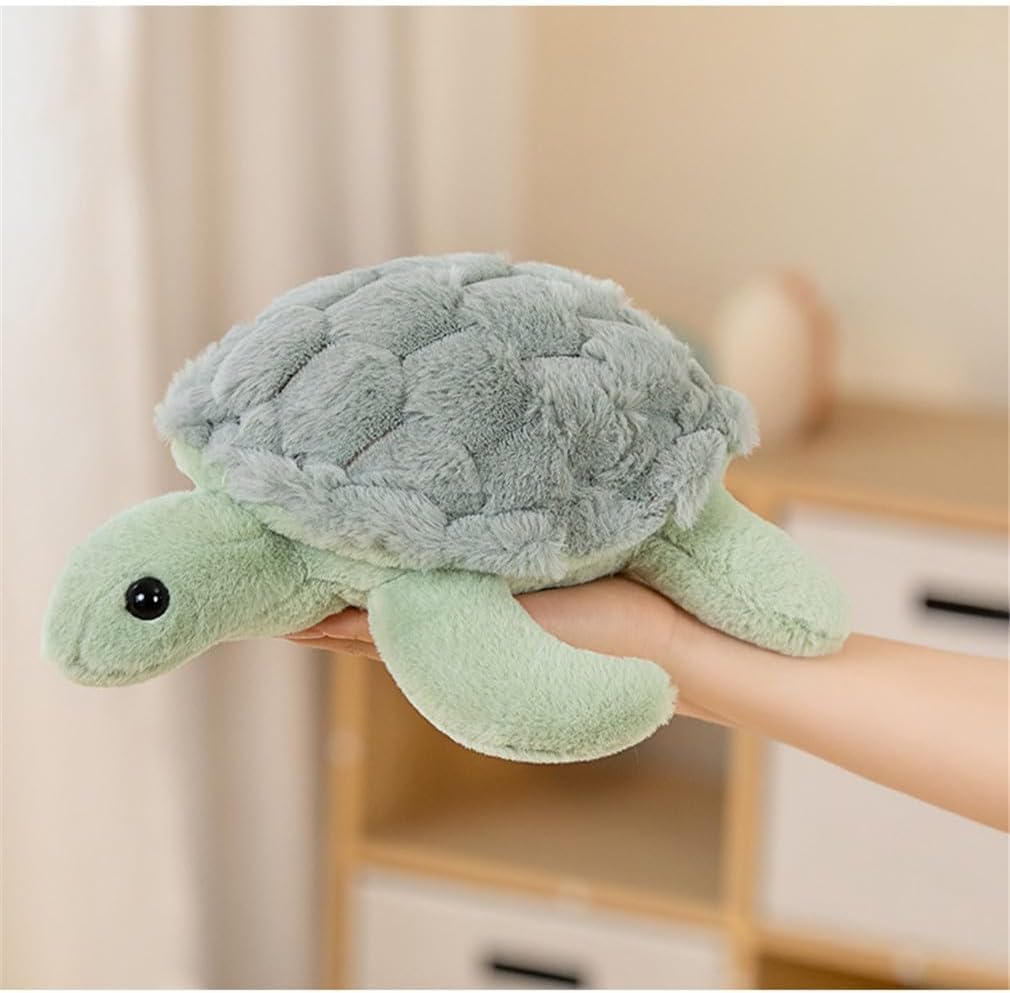 15    Weighted Turtle Stuffed Animals For Adults, 3Lbs Weighted Turtle Plush Pillow Toy, Turtle Weighted Stuffed Animal For Gift