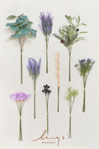 Ling'S Moment Artificial Greenery Stems Box Set, 37Pcs With 9 Kinds Of Faux Greenery Picks For Diy Bridal Bouquets Wedding Flora