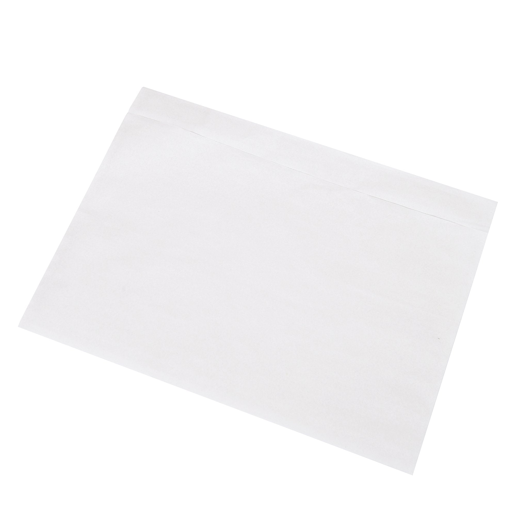 Mflabel - Clear Adhesive Top Loading Packing List 7.5' X 5.5' Shipping Label Envelopes Pouches - 100Pcs