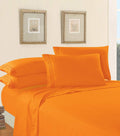 Elegant Comfort 1500 Premier Luxury Hotel Quality Super Soft Wrinkle Free And Fade Resistant 4-Piece Bed Sheet Set, Full, Elite