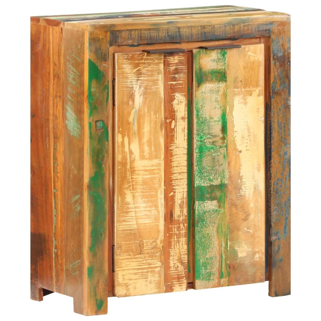 vidaXL Sideboard 23.2"x13"x29.5" Solid Reclaimed Wood