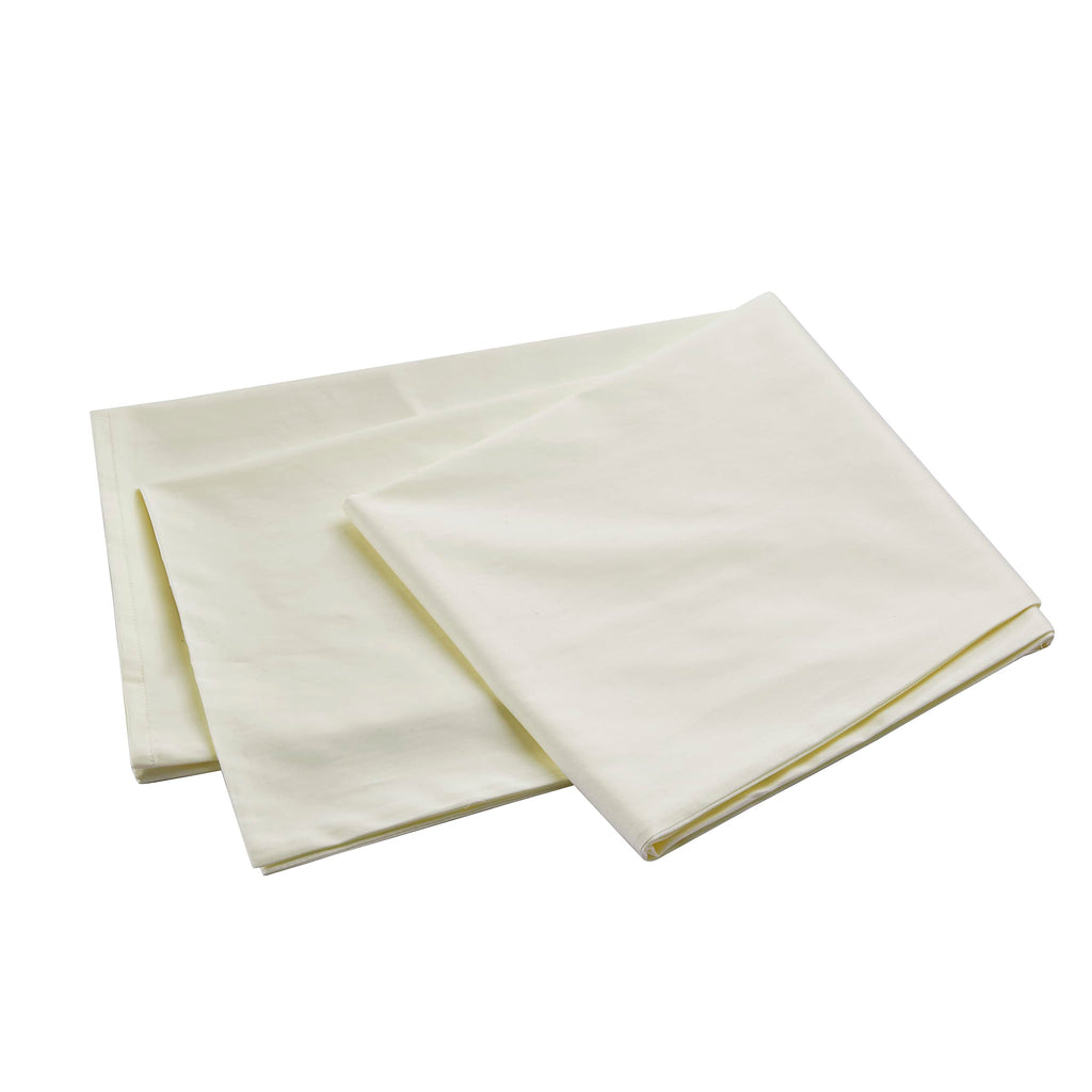 Oubonun 100% Cotton Body Pillowcase - 800 Thread Count/21X54, Moisture Absorbent And Breathable, Premium Hotel Body Pillow Cover For All Seasons, Cream