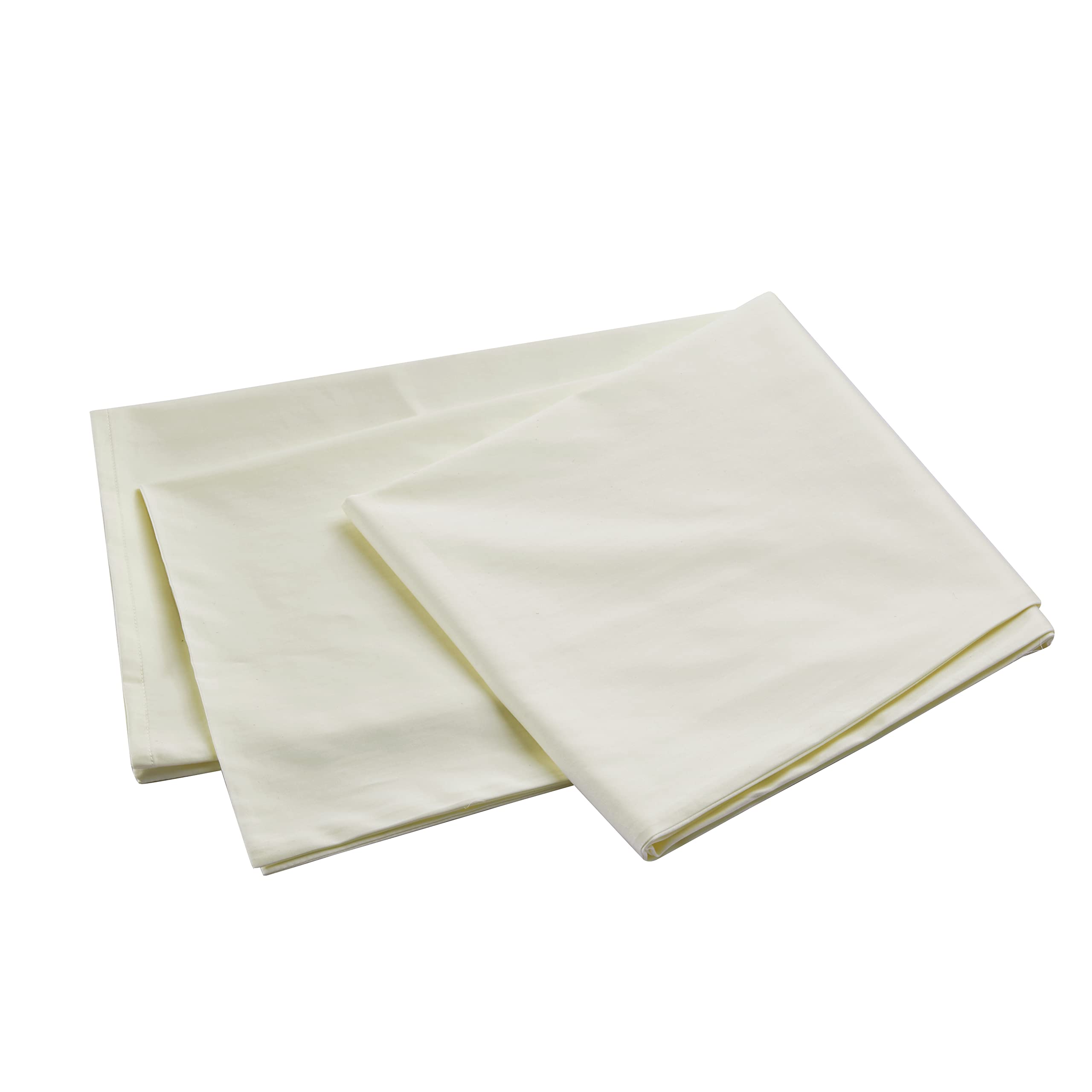Oubonun 100% Cotton Body Pillowcase - 800 Thread Count/21X54, Moisture Absorbent And Breathable, Premium Hotel Body Pillow Cover For All Seasons, Cream