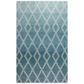 Rizzy Home Alora Decor Ascension 8' X11' Ombre/Lattice Teal/Gray/Rust/Blue Area Rug