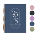 Rileys 2025 Weekly Planner - Annual Weekly & Monthly Agenda Planner, Jan - Dec 2025, Flexible Cover, Notes Pages, Twin-Wire Bind