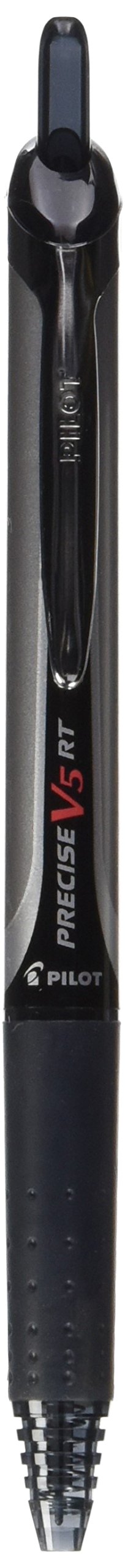 Pilot Roller Ball Pen, Refillable, Retraable, Extra Fine, Black (Pil35456)