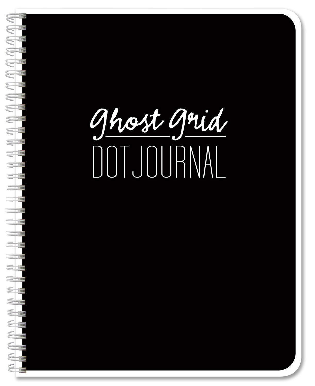 Bookfactory Ghost Grid Dot Journal/Large Bullet Notebook 120 Pages 8.5' X 11' Wire-O (Jou-120-7Cw-A(Dotjournalpf))