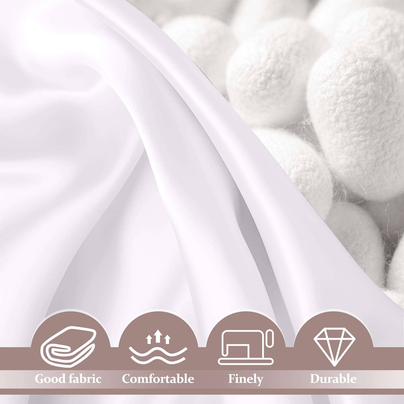 100% Pure Silk Pillowcase For Hair And Skin, Both Sides Mulberry Silk Pillowcases With Hidden Zipper, Cooling Pillowcase 19 Momm