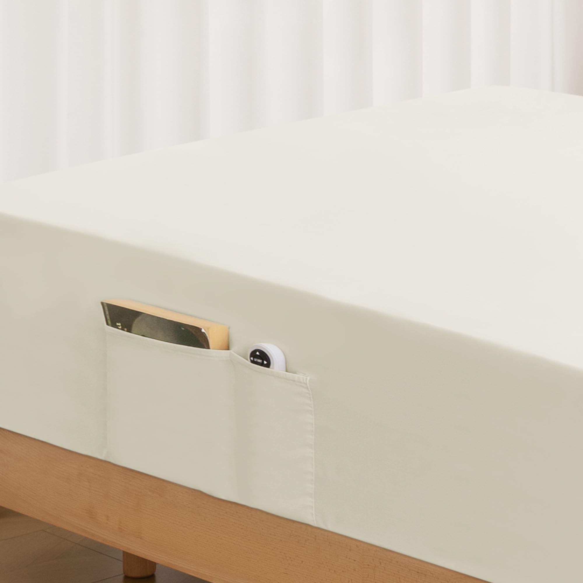 Twin Fitted Sheet Only - Premium 1800 Super Soft & Cozy Microfiber, Wrinkle, Fade, Shrinkage Resistant Deep Pocket Twin Size Fit