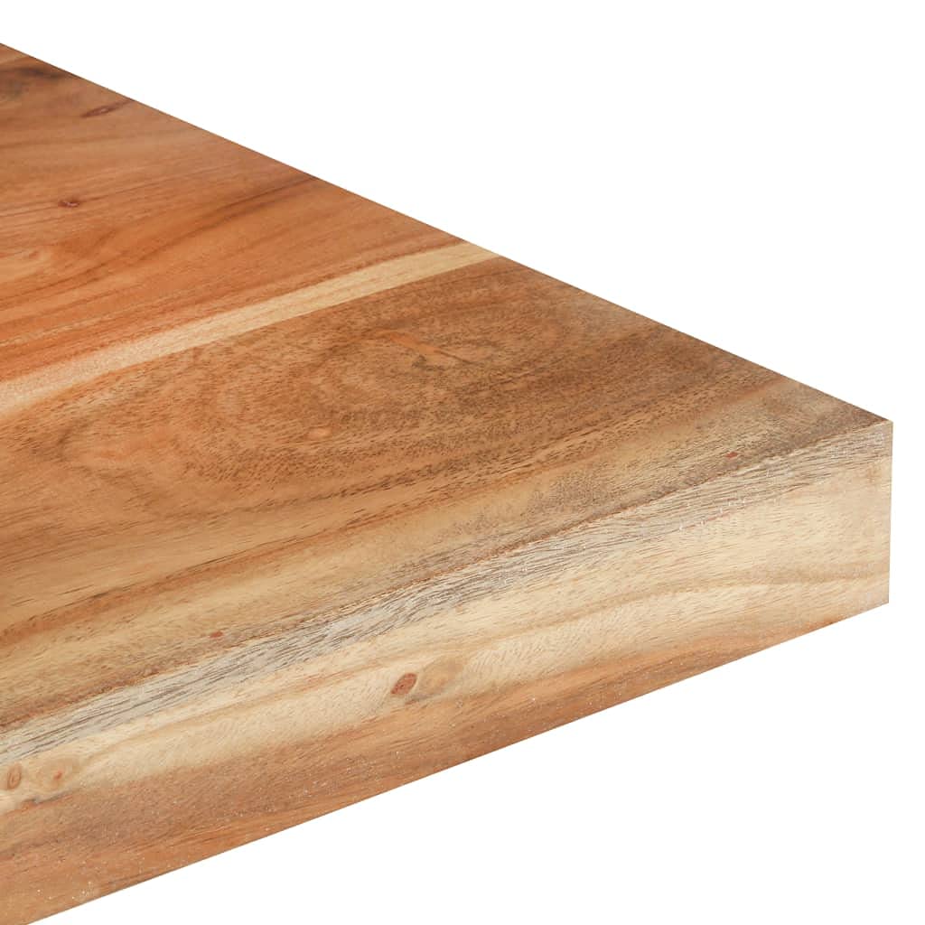 vidaXL Dining Table 140x70x76 cm Solid Acacia Wood