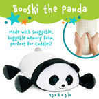 Memory Mates Booski The Panda Memory Foam Pillow Plush,15    Stuffed Animal