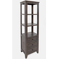 Jofran Inc. Madison County Reclaimed Pine 22 Bookcase