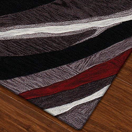 Dalyn Rugs Studio Area Rug, 5' X 7'9&quot;, Black, Charcoal, Grey, Off White, Red