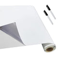 White Board Dry Erase-Whiteboard For Wall-Whiteboard Paper Peel Stick And Roll With 2 Dry Erase Markers-Adhesive Dry Erase Board