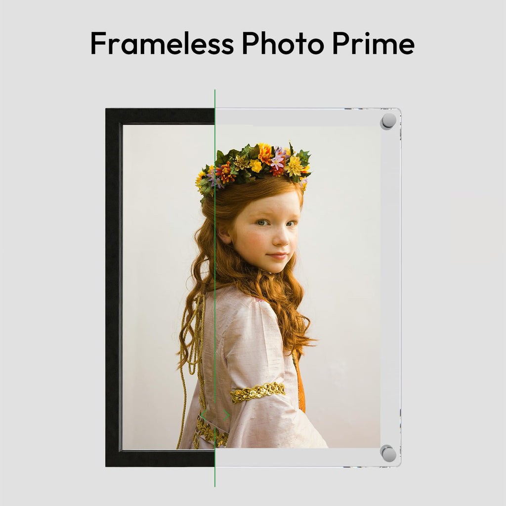 Niubee Movie Poster Frame 27X40, Clear Acrylic Wall Mount Picture Frame Floating Frames For Photography Display (27X40 Inches)