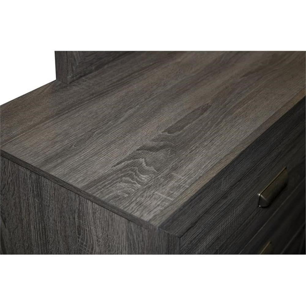 Best Quality Furniture Dresser And Mirror, Gray