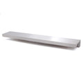 6-Pack Cabinets Drawers Edge Pulls - 8 Overall Length, Brushed Nickel, Concealed Tab Pulls For Kitchen Garage Cabinet Drawers, P