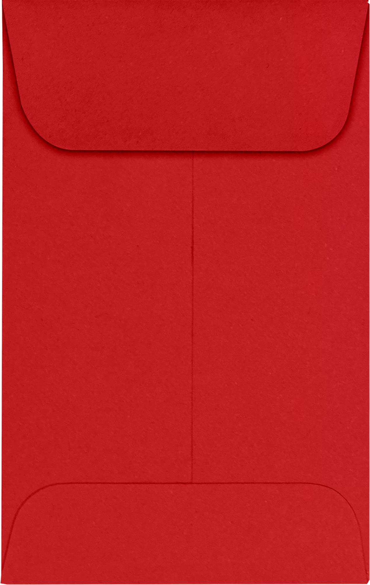 Luxpaper #1 Coin Envelopes | 2 1/4' X 3 1/2' | Ruby Red | 80Lb. Text | 50 Qty