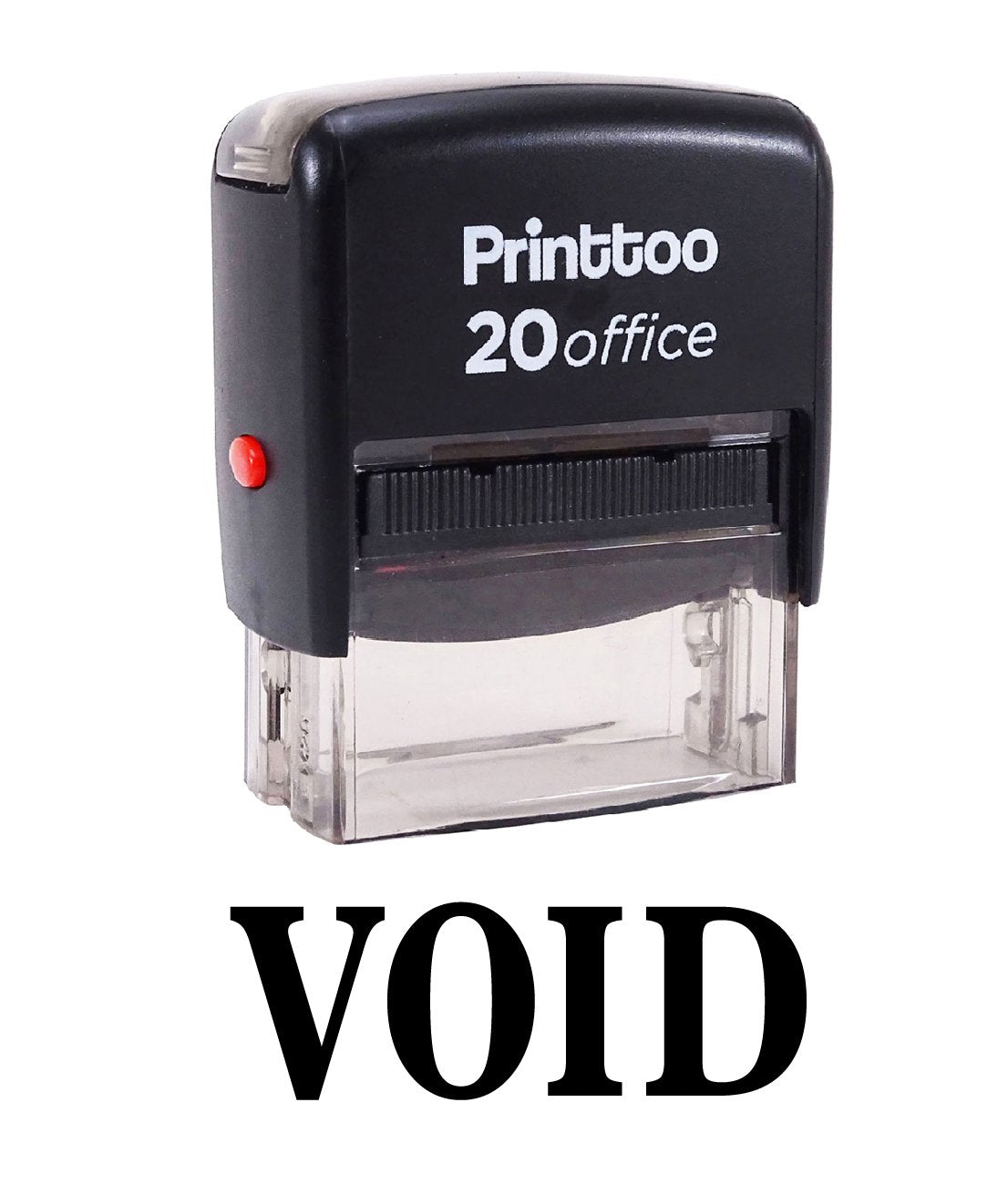 Printtoo Self Inking Rubber Stamp Office Stationary Void Custom Stamp-Black