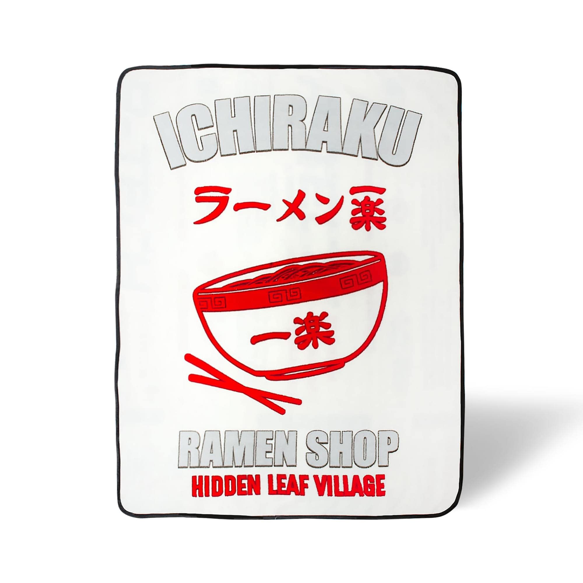 Naruto: Shippuden Ichiraku Ramen Plush Throw Blanket | Super Soft Fleece Blanket, Cozy Sherpa Cover For Sofa And Bed, Home Decor
