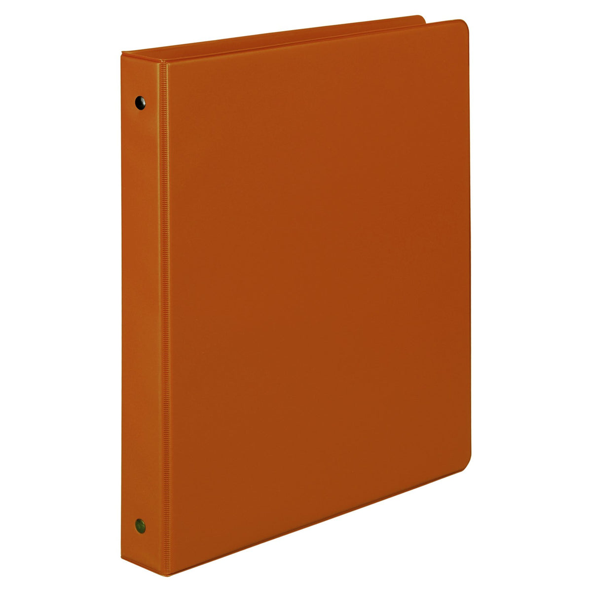 Samsill 1 Inch Value Document Storage 3 Ring Binder, Round Ring, 11 X 8.5 Inches, Burnt Orange (11312)