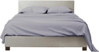 Mygiza Sheets,100% Giza Egyptian Cotton Sheets-Full Size Giza Cotton Sheets Set To Fit Upto 15 Inches Deep Mattress (4 Pcs) Light Grey Solid