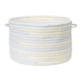 Colonial Mills Ticking Stripe- Starlight 18"X12" Utility Basket