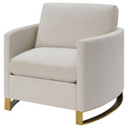 Coaster Home Furnishings Corliss Upholstered Arched Arms Beige Chair (508823)