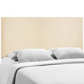 CasaFoyer  Region Linen Fabric Upholstered Queen Headboard | Spacious & Elegant Upgrade for Your Bed