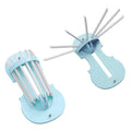 Popley Plastic 7 In 1 Storage Hanger Wardrobe Spacesaving Stack Hanger Hook Coat Hook Plastic Closet Stack Hanger Rack Bedroom S