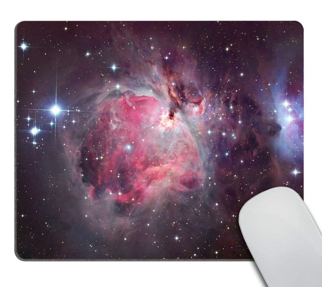 Smooffly Orion Nebula Galaxy Ddesign Customized Rectangle Non-Slip Rubber Mousepad Gaming Mouse Pad 9.5 X 7.9 Inch (240Mmx200Mmx