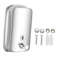 TRENDYNEST Wall Mounted Soap Dispenser Manual Liquid Gel Soap Dispenser for Hotels M