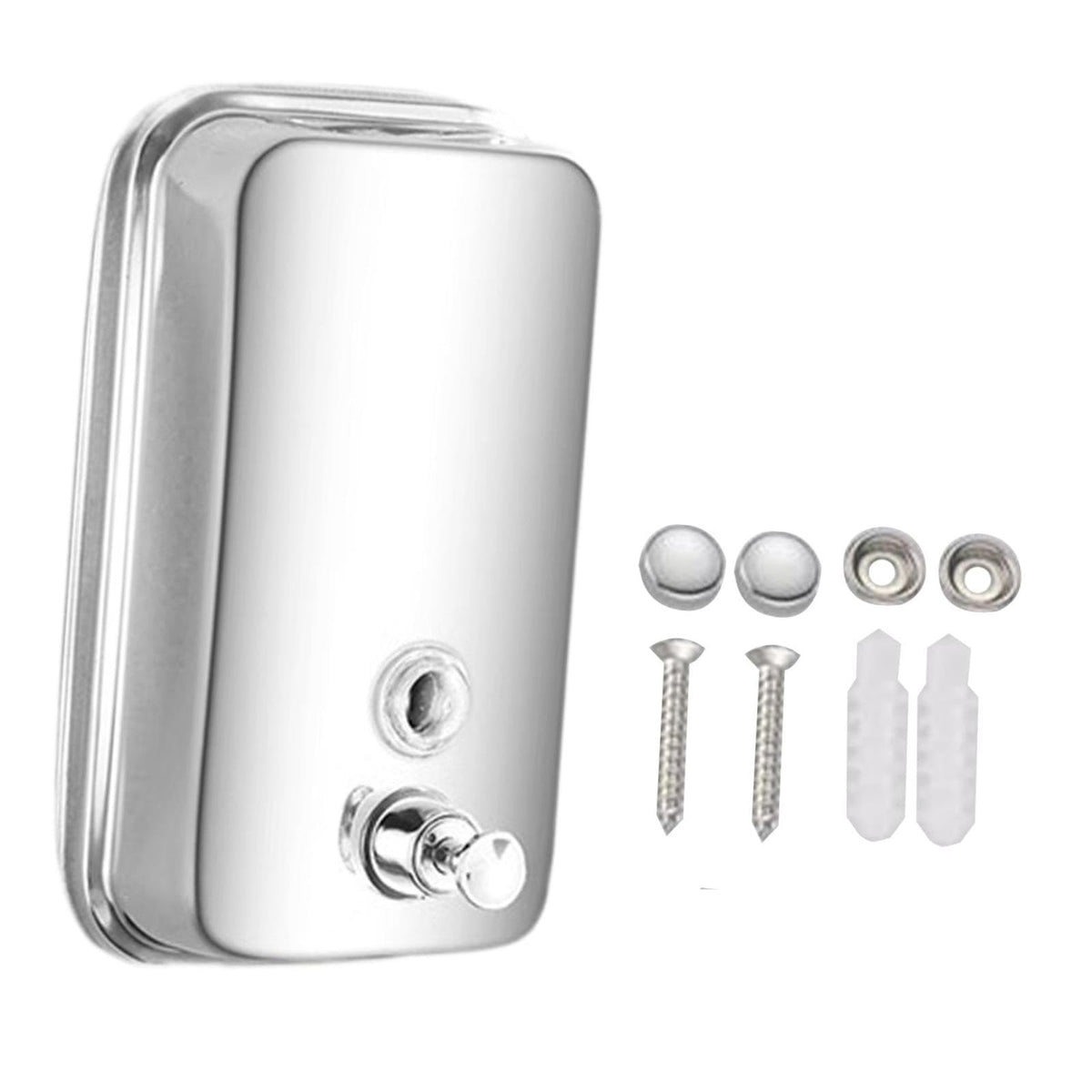 TRENDYNEST Wall Mounted Soap Dispenser Manual Liquid Gel Soap Dispenser for Hotels M