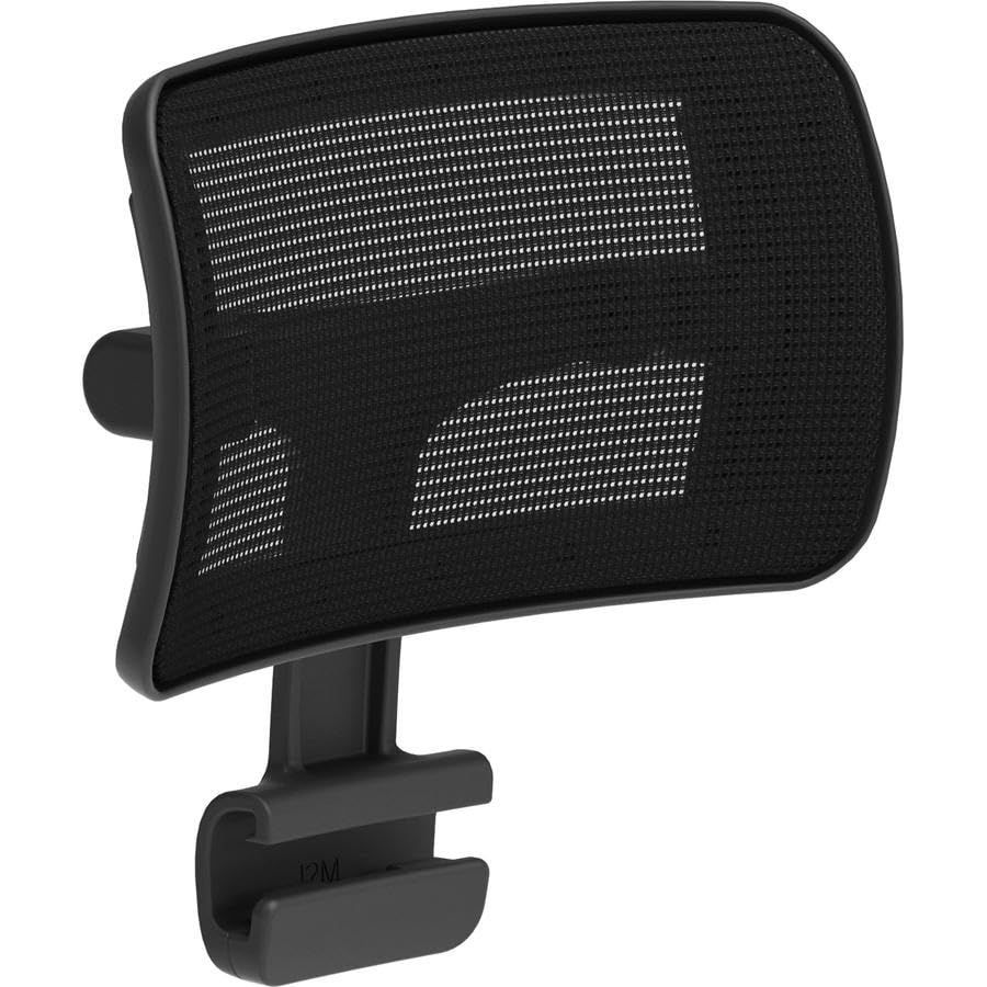 HON Headrest for Ignition 2.0 Chairs, 4-Way Stretch Mesh, Black