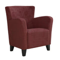 Monarch Specialties I Accent Chair, Red, L x 30' W x 35' H